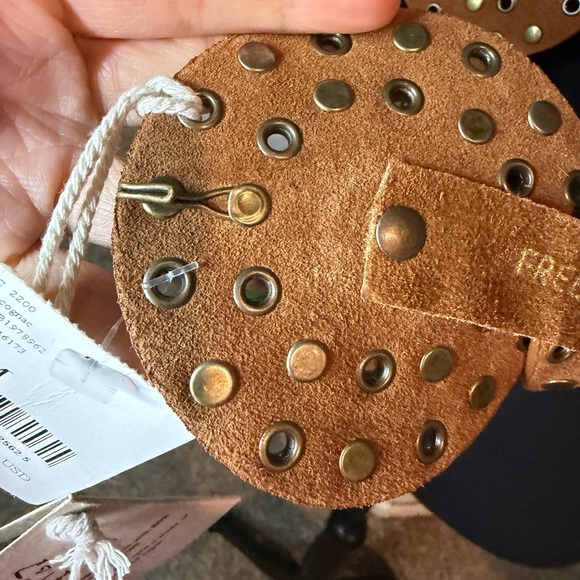 Free People Brown Round Studded Belt - Picture 9 of 10
